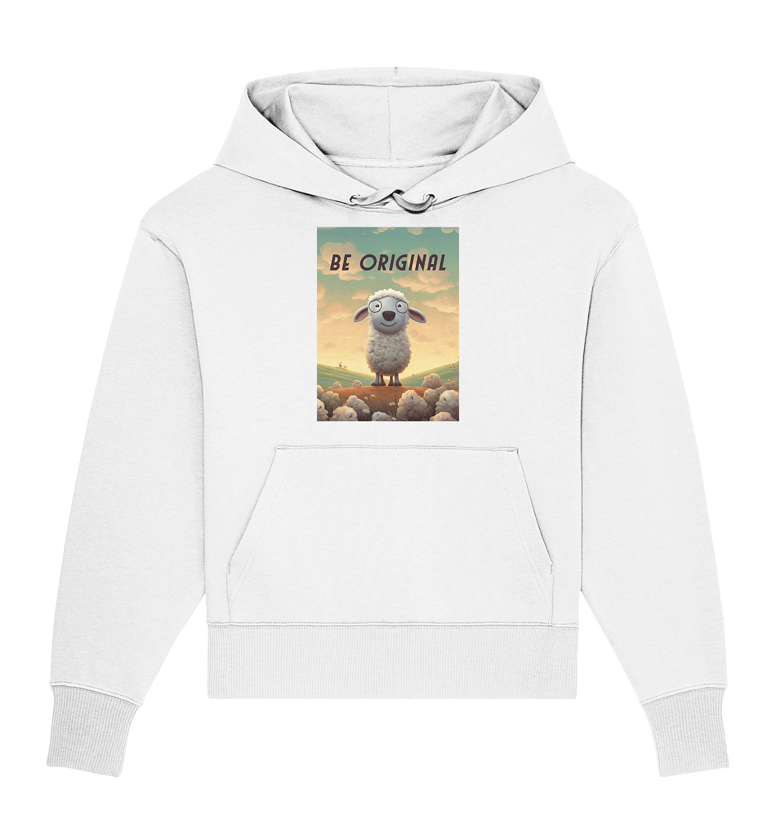 Be Original Shaf Motivation  - Organic Oversize Hoodie
