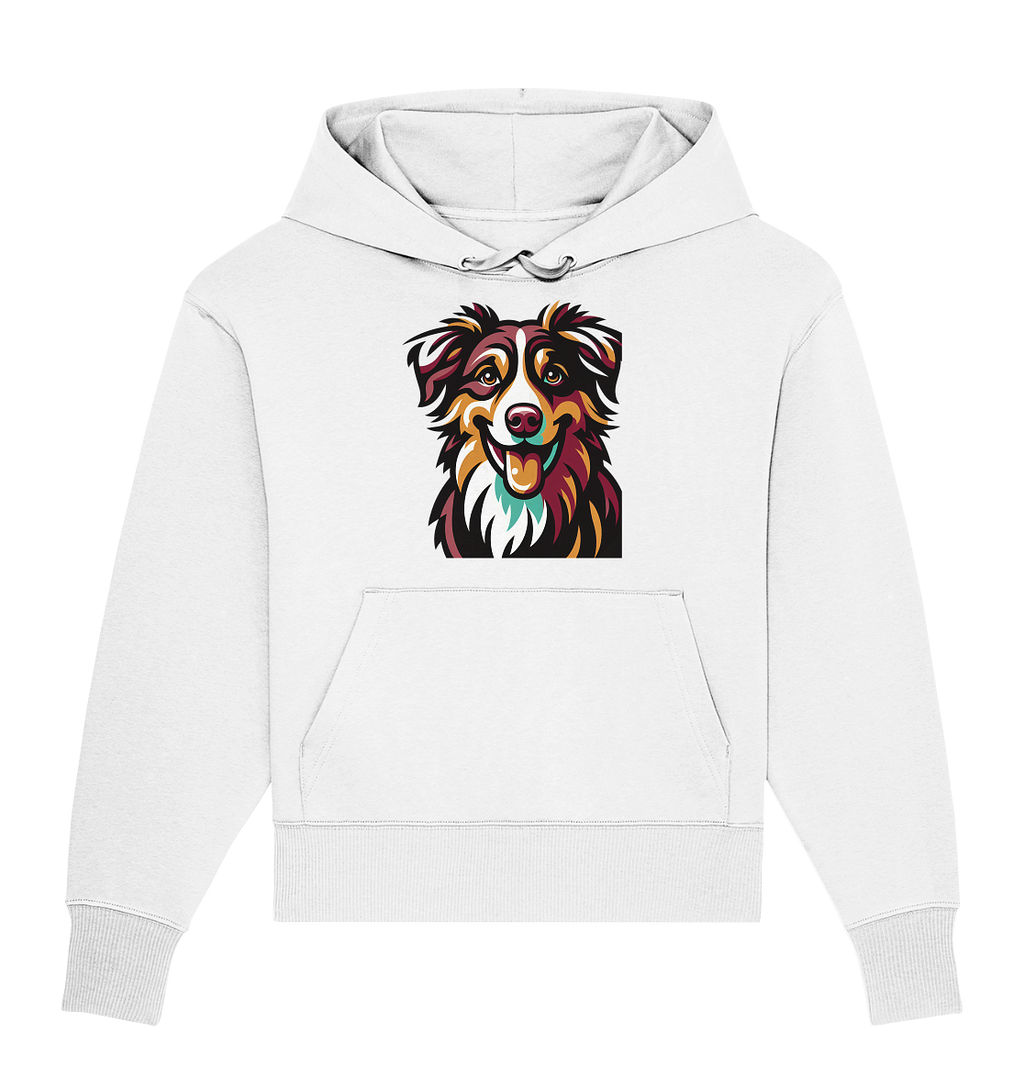Australian Shepherd Hund - personalisierbar - Organic Oversize Hoodie
