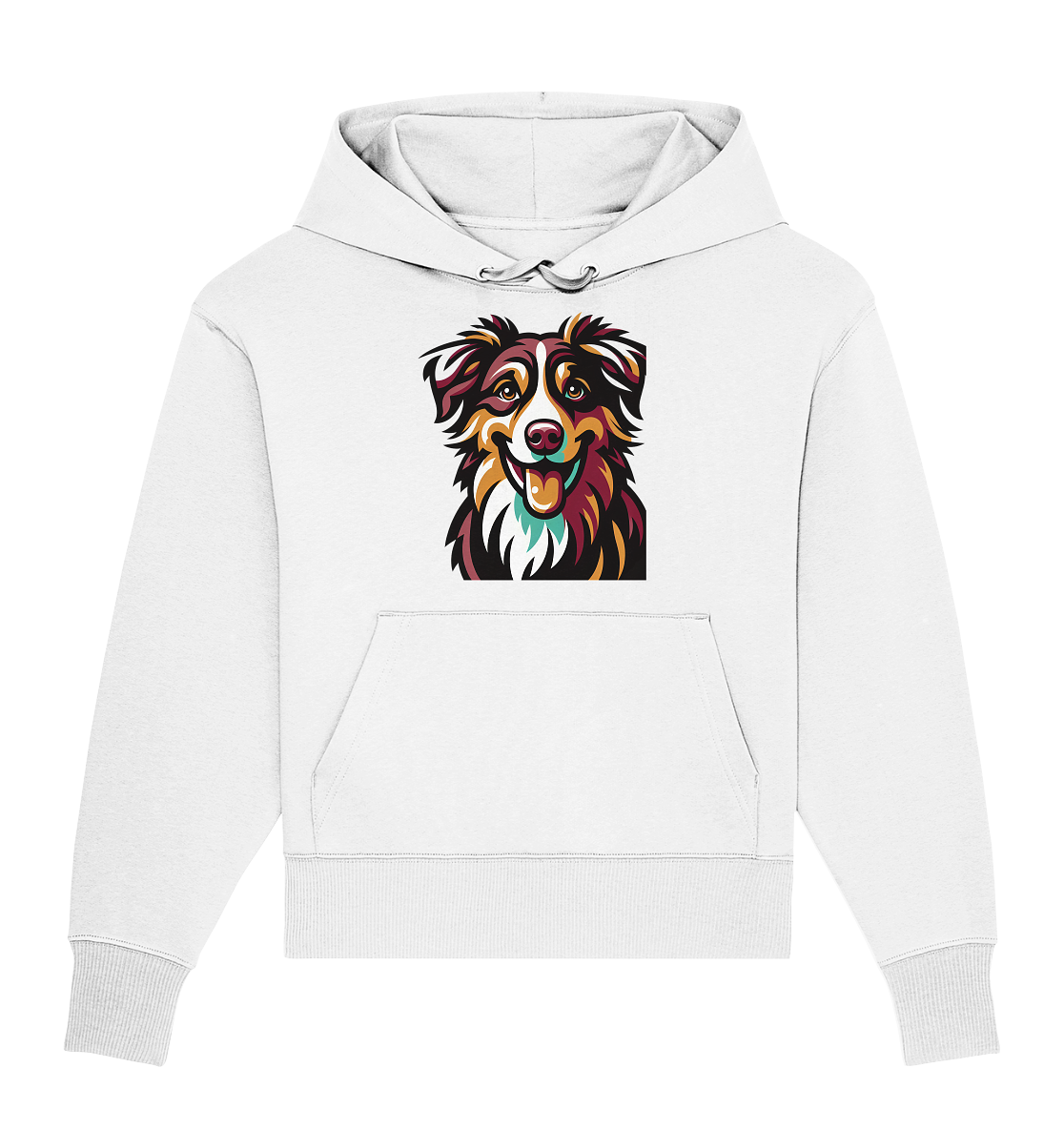 Australian Shepherd Hund - personalisierbar - Organic Oversize Hoodie