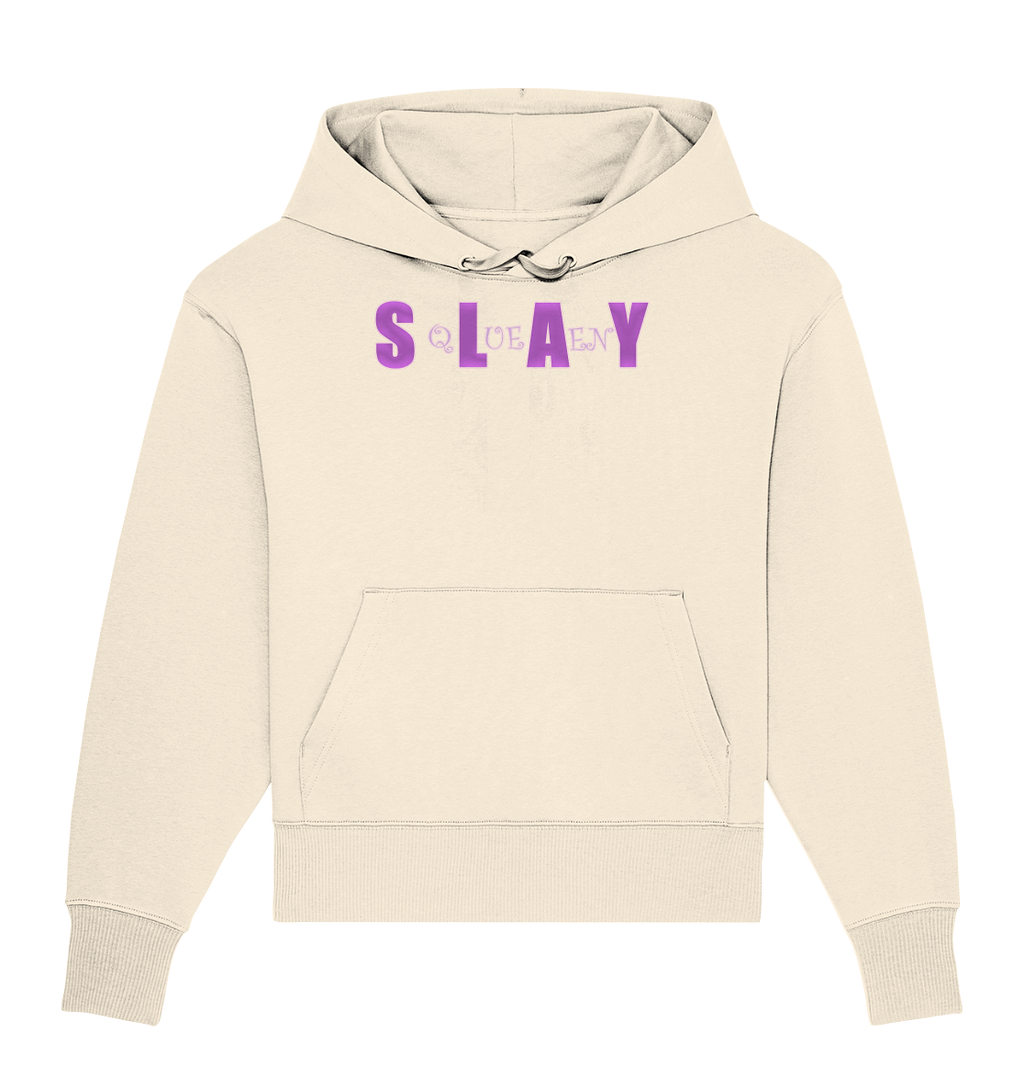 Slay Queen - personalisierbar - Organic Oversize Hoodie