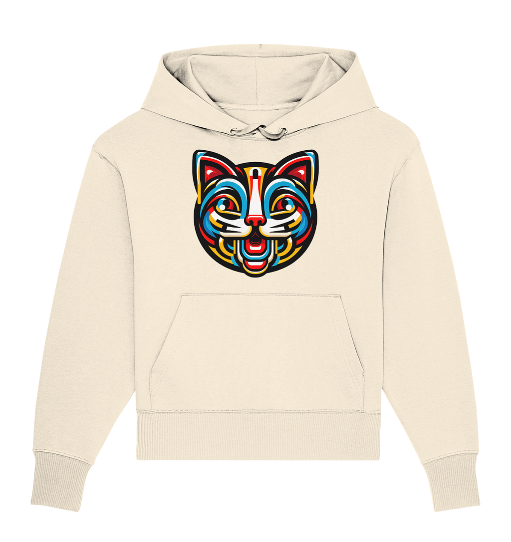 Pop Art Katze  - Organic Oversize Hoodie