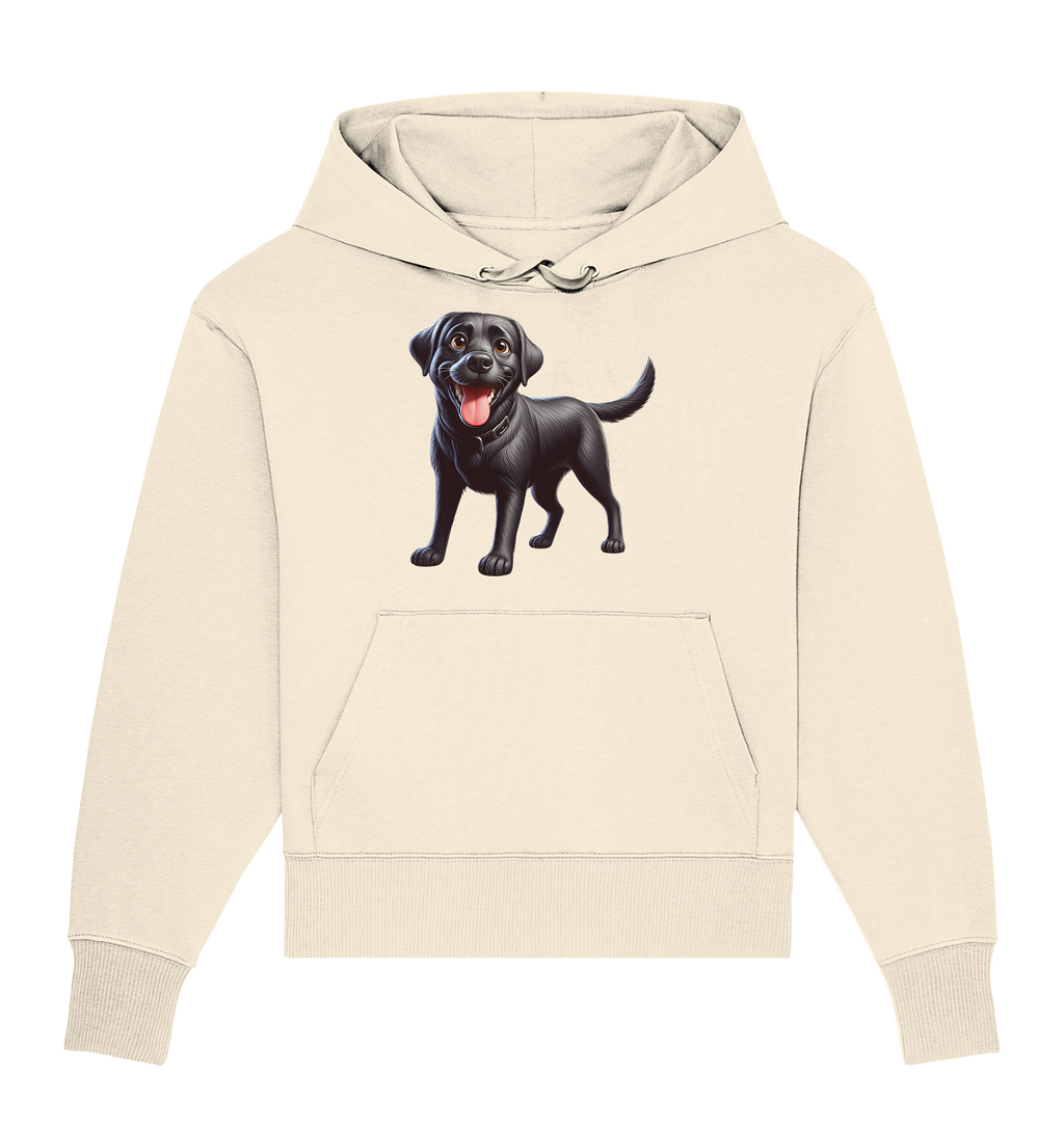 Cartoon Labrador Retreiver - personalisierbar - Organic Oversize Hoodie