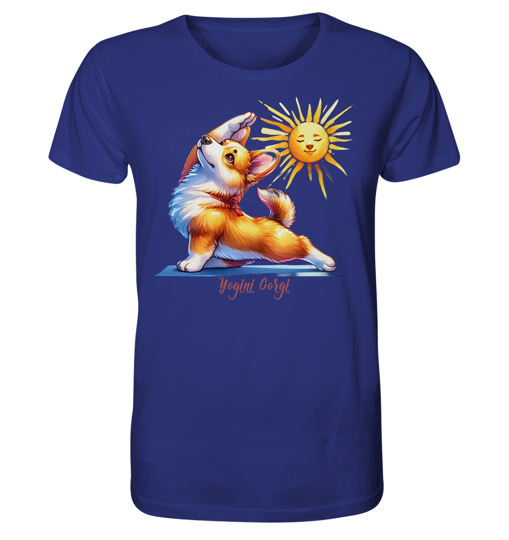 Yoga Corgi Hund yogini Gorgi - personalisierbar - Organic Shirt