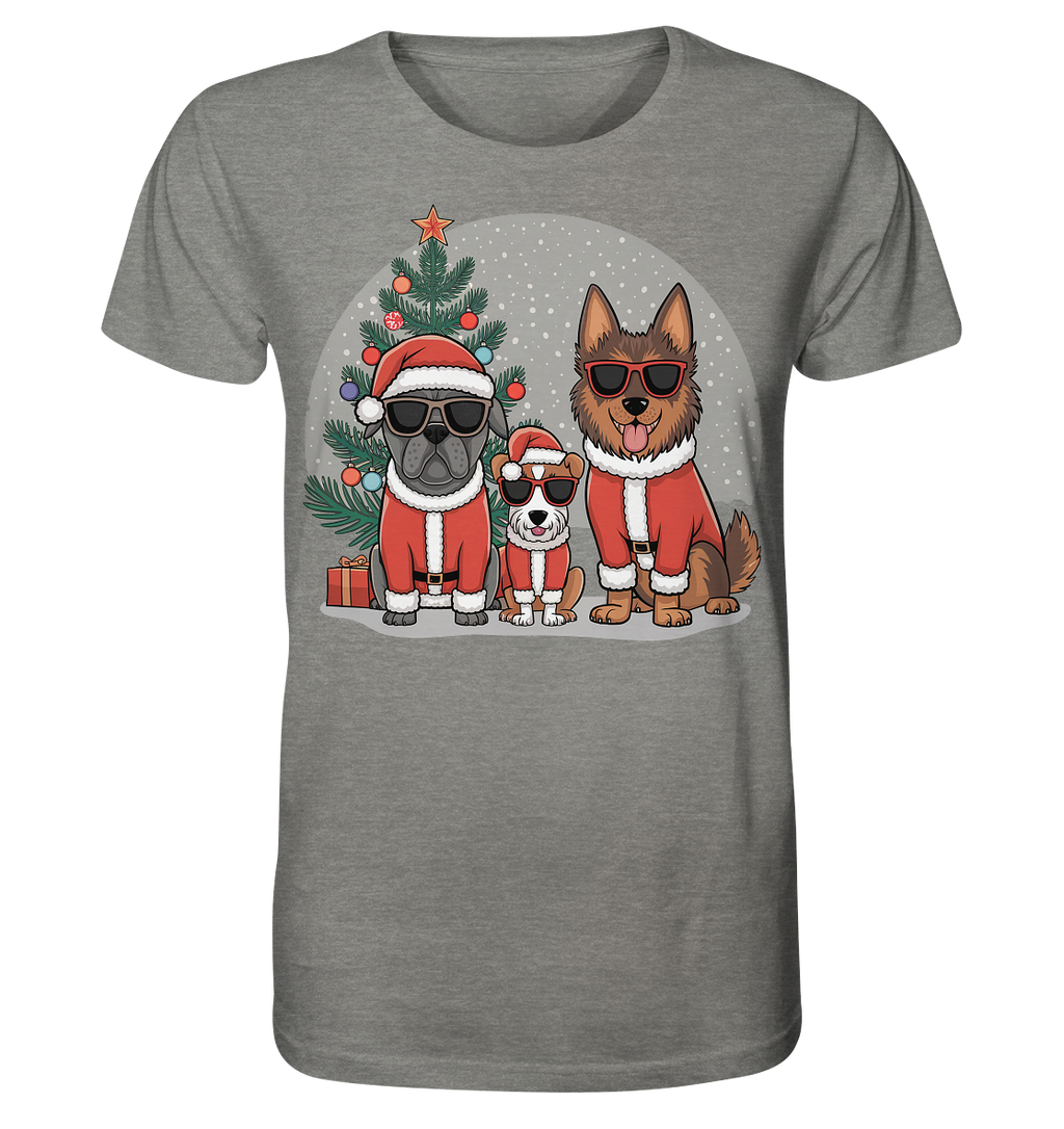 Ugly Christmas Weihnachts Hunde  - Organic Shirt