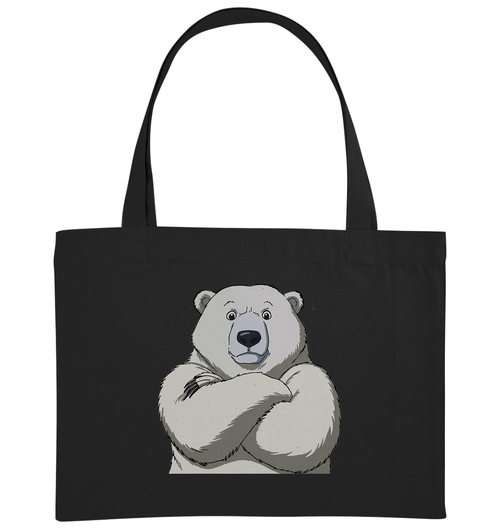 Cooler Eisbär - Organic Shopping-Bag