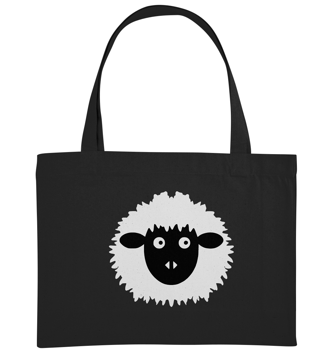 Schaf comic -personalisierbar - Organic Shopping-Bag