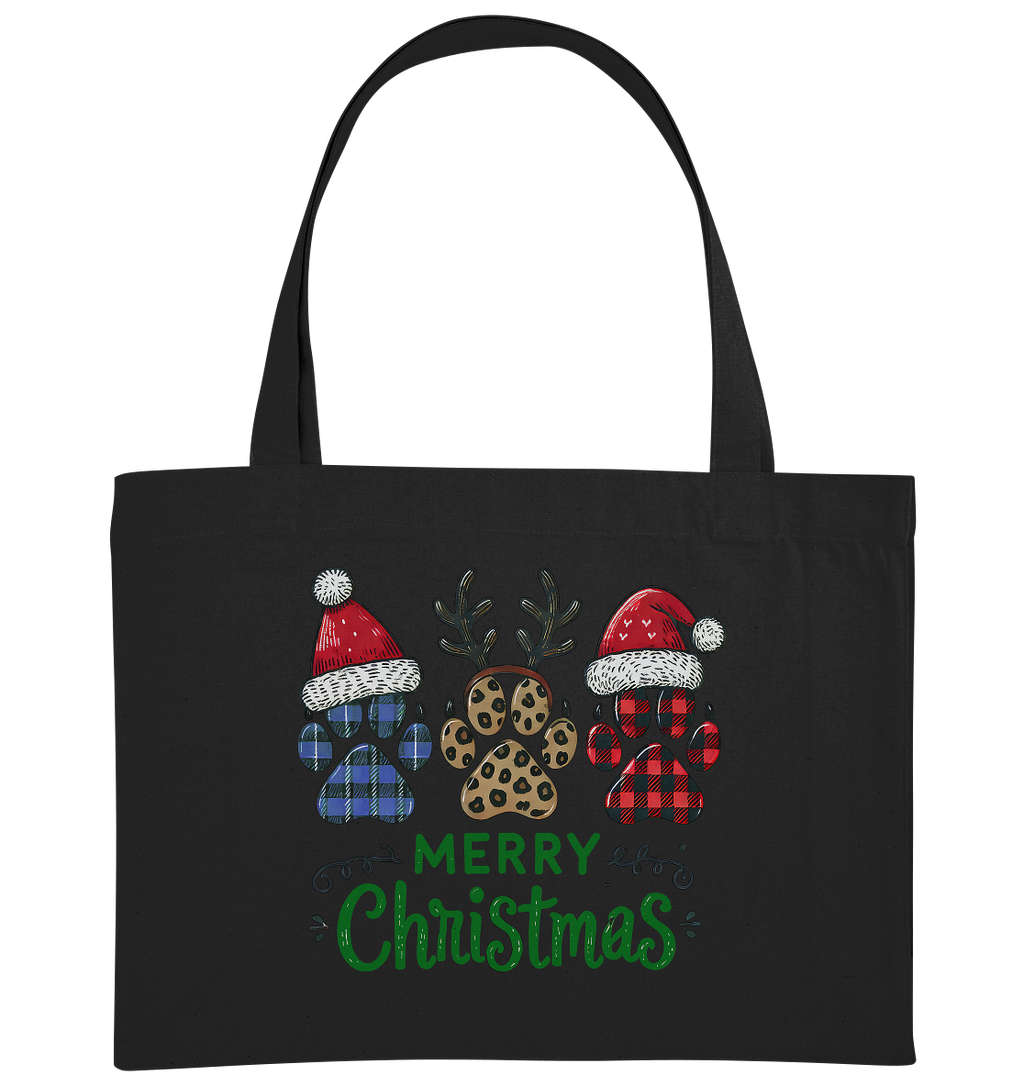 Paw Merry Christmas  - Organic Shopping-Bag