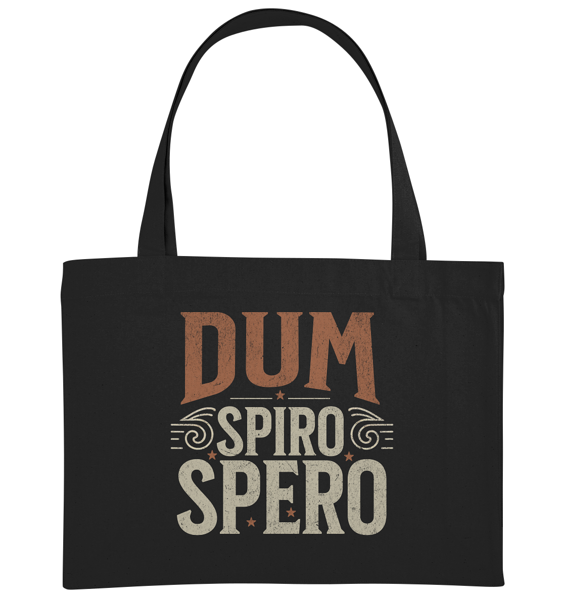 Dum Spiro Spero - Solange ich atme, hoffe ich - Organic Shopping-Bag