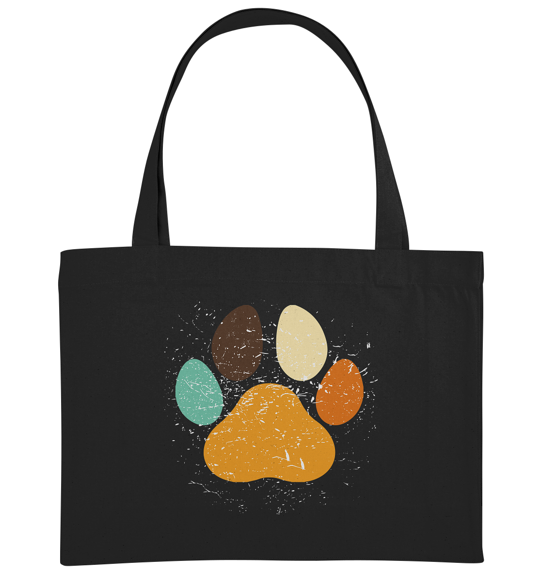 Bunte Pfote - Organic Shopping-Bag