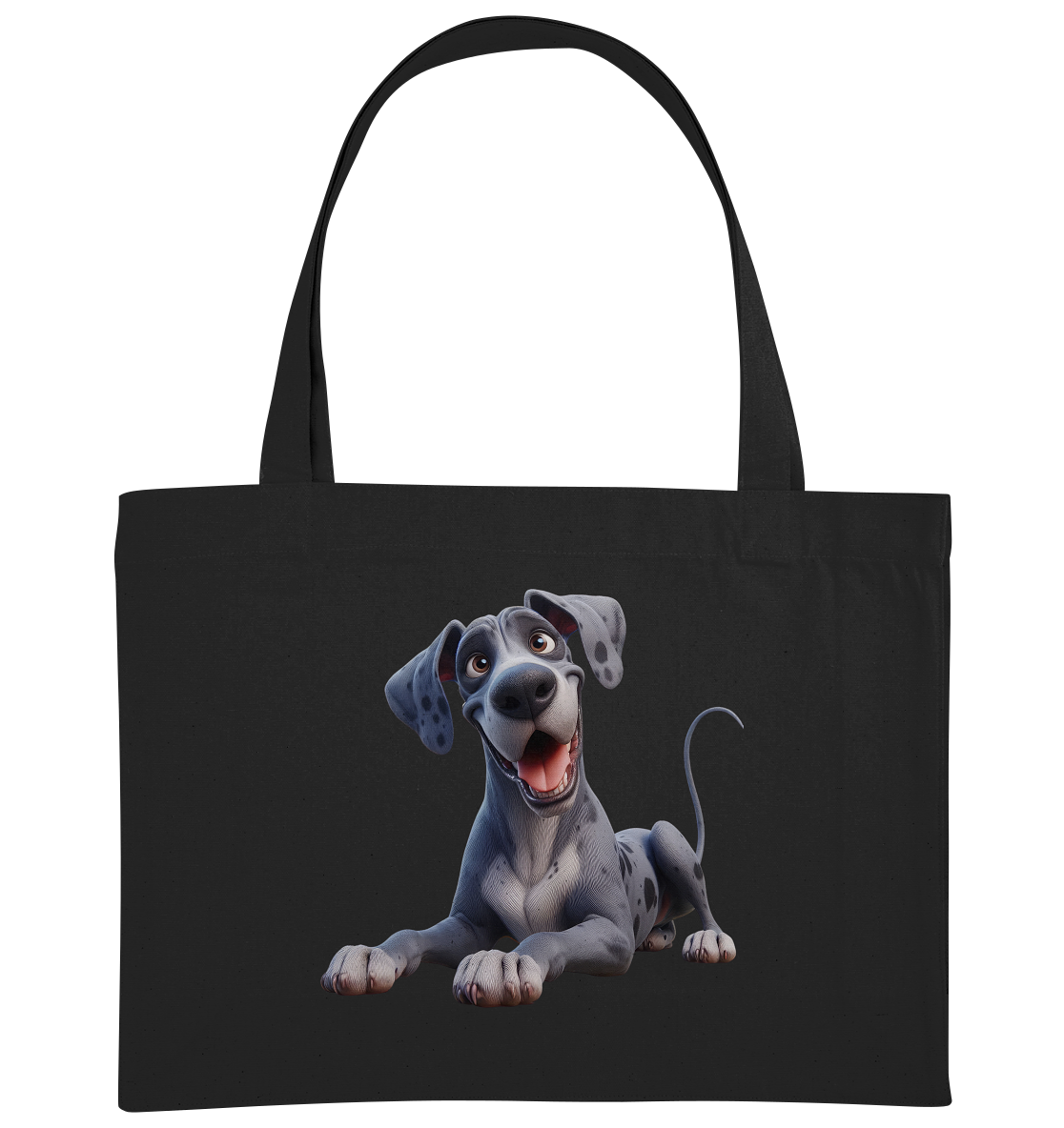 Dänische Dogge - personalisierbar - Organic Shopping-Bag