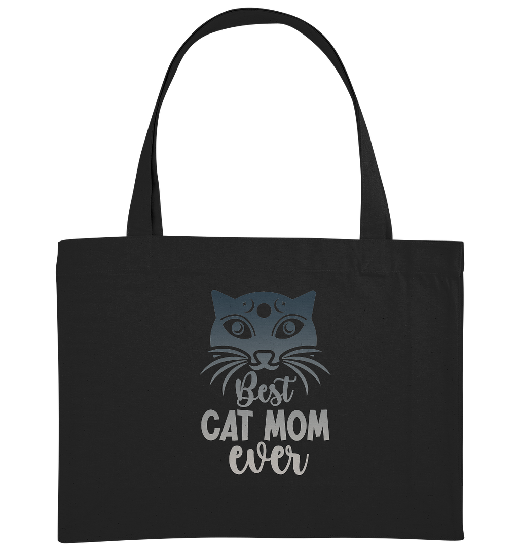 Best Cat Mum ever personalisierbar - Organic Shopping-Bag