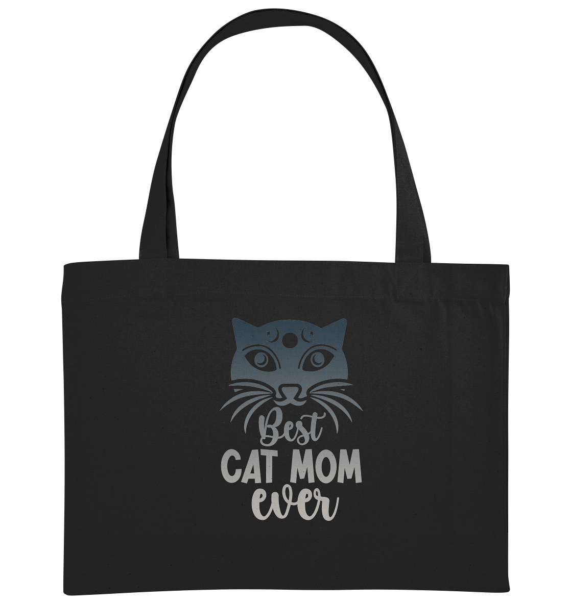 Best Cat Mum ever personalisierbar - Organic Shopping-Bag