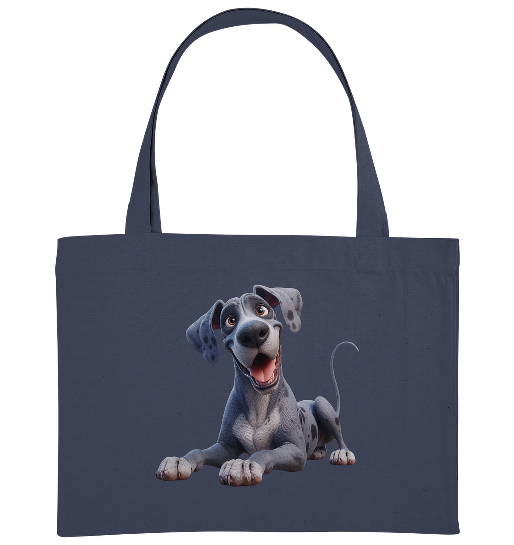 Dänische Dogge - personalisierbar - Organic Shopping-Bag