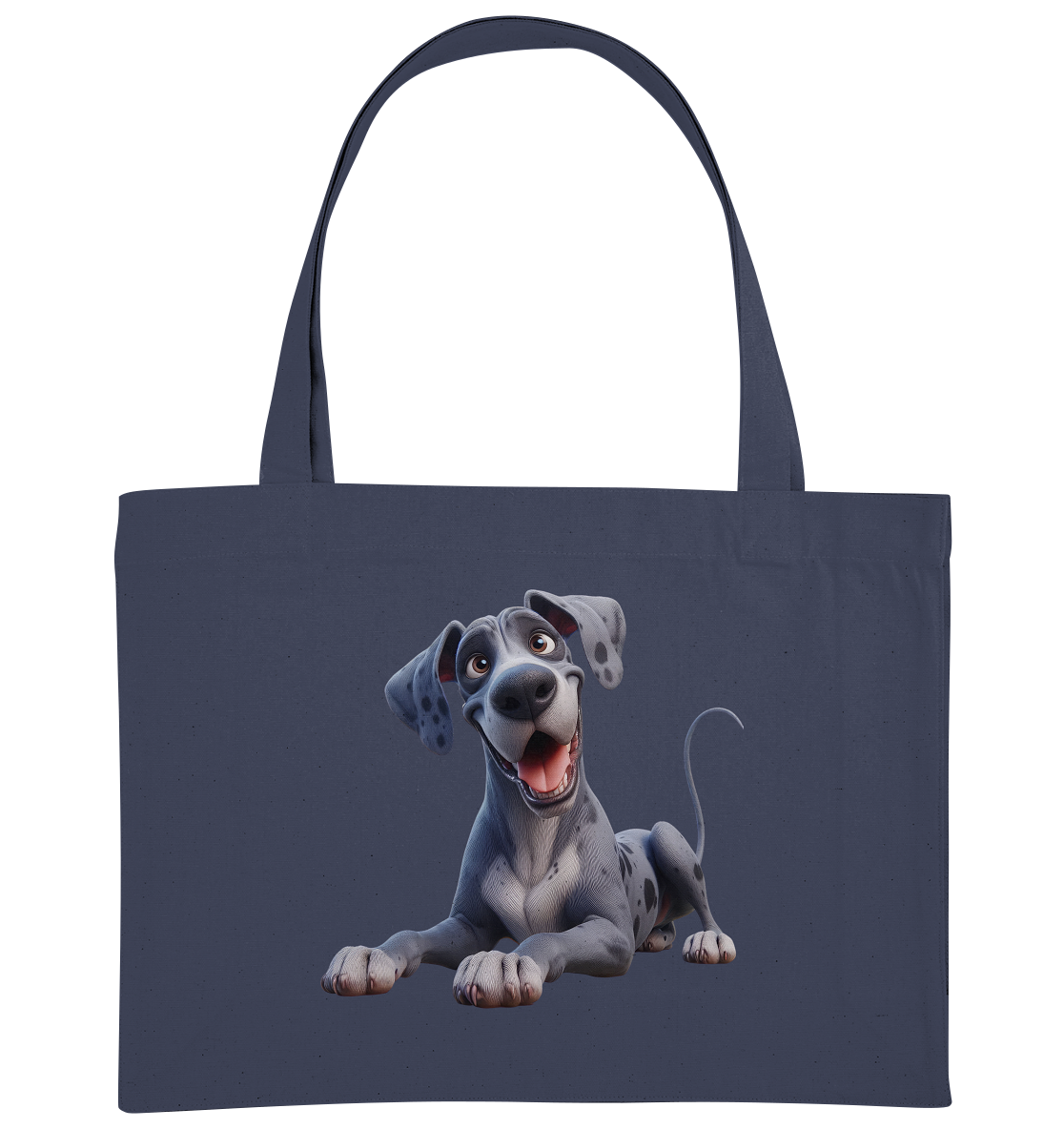 Dänische Dogge - personalisierbar - Organic Shopping-Bag