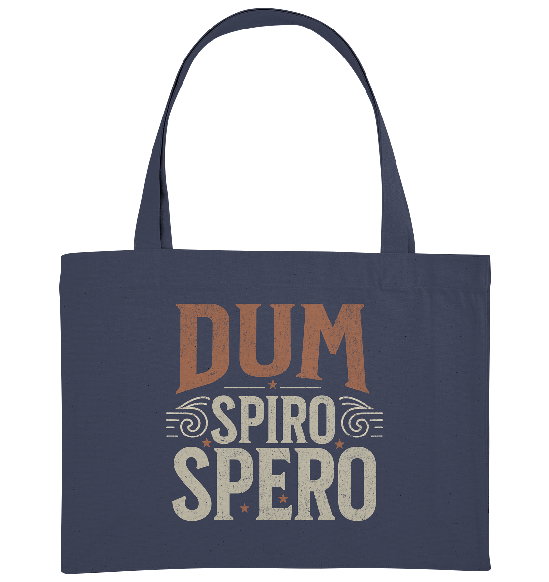 Dum Spiro Spero - Solange ich atme, hoffe ich - Organic Shopping-Bag
