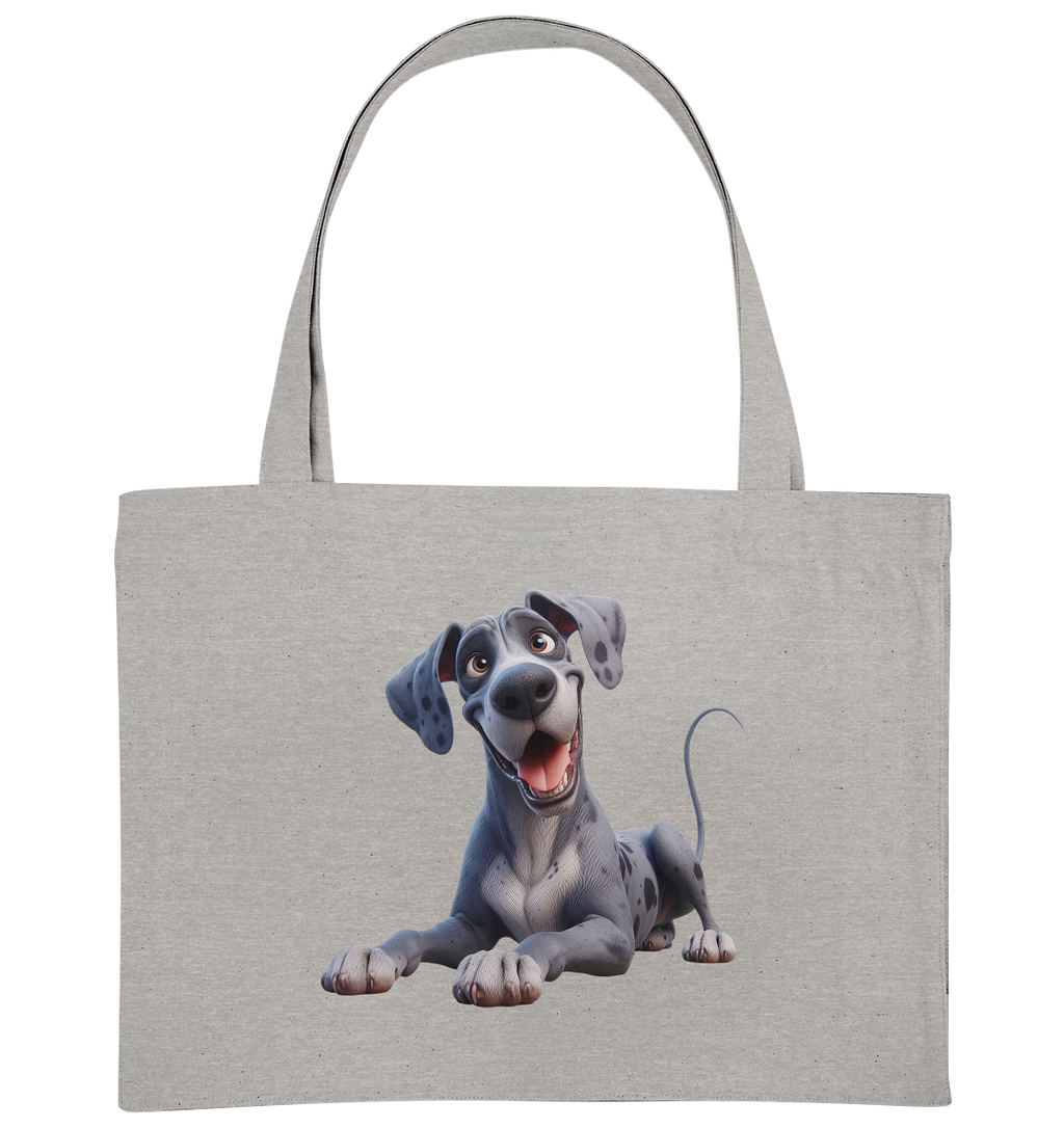 Dänische Dogge - personalisierbar - Organic Shopping-Bag
