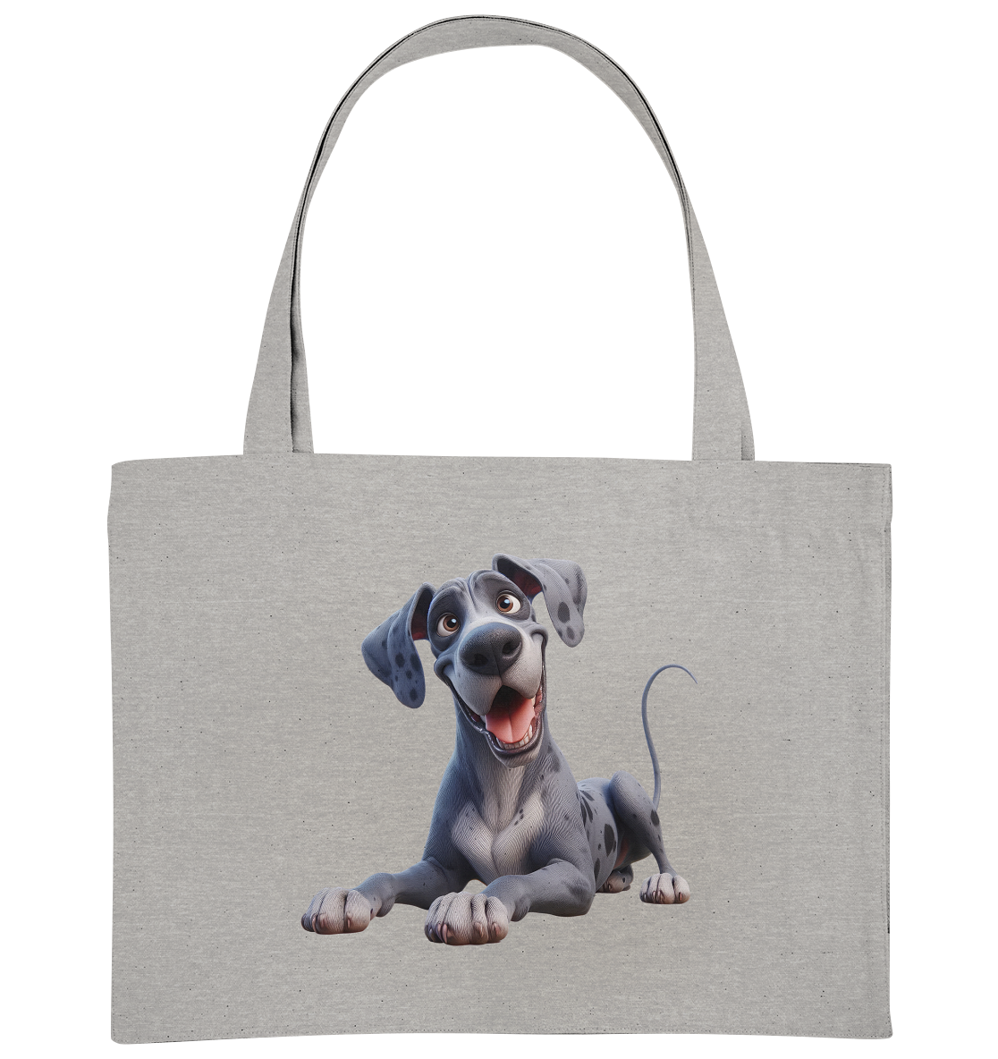 Dänische Dogge - personalisierbar - Organic Shopping-Bag