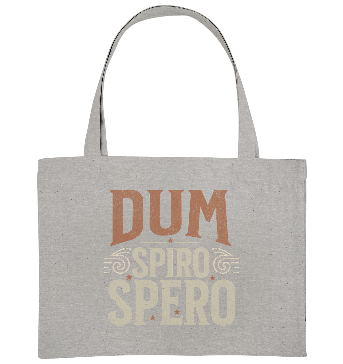 Dum Spiro Spero - Solange ich atme, hoffe ich - Organic Shopping-Bag