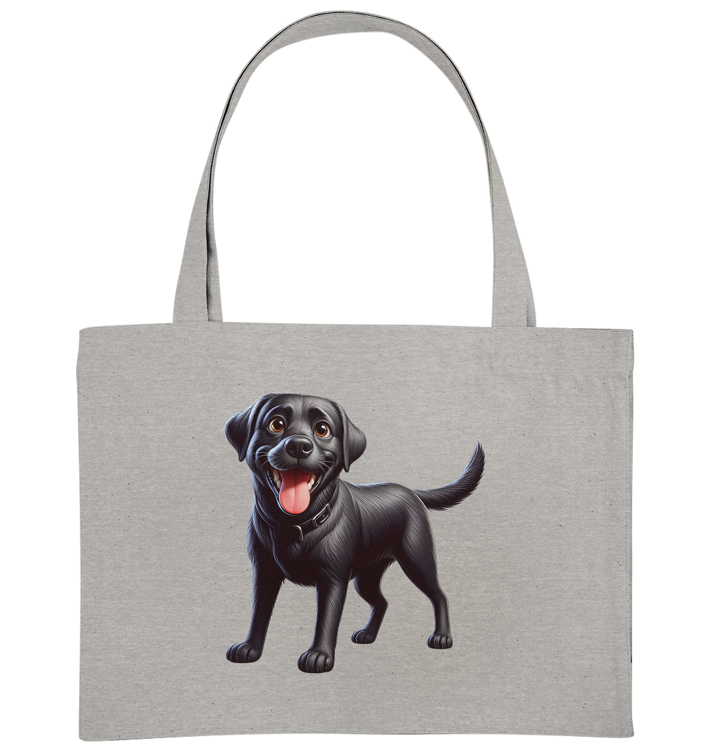 Cartoon Labrador Retreiver - personalisierbar - Organic Shopping-Bag