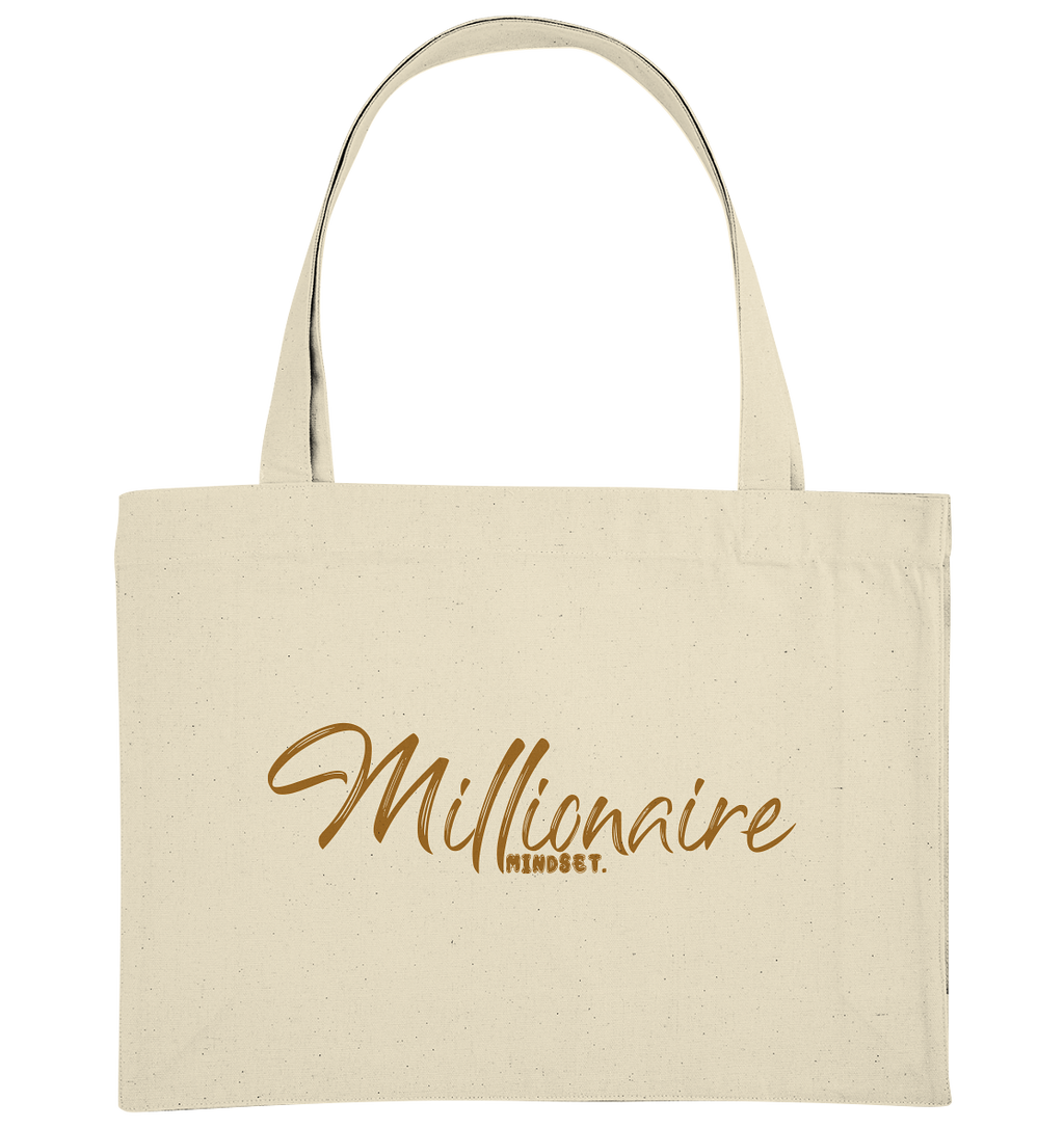 Millionaire Mindset - Organic Shopping-Bag