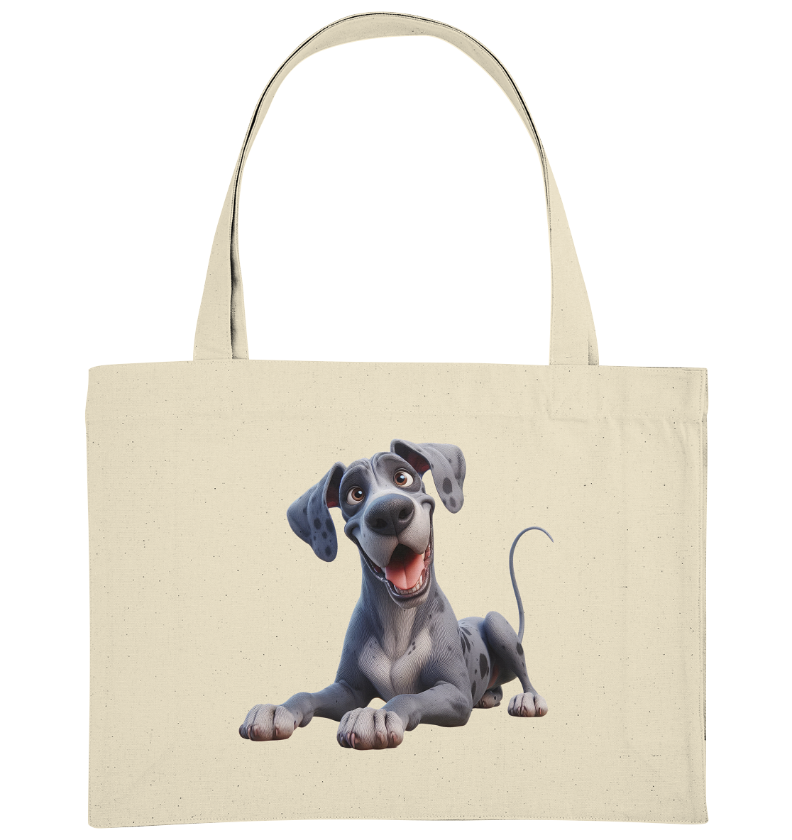 Dänische Dogge - personalisierbar - Organic Shopping-Bag