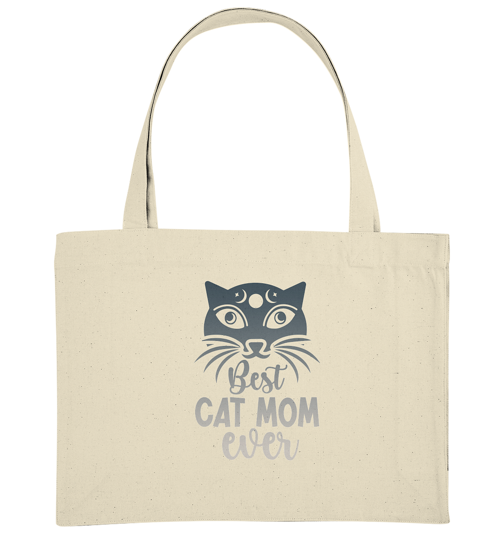 Best Cat Mum ever personalisierbar - Organic Shopping-Bag