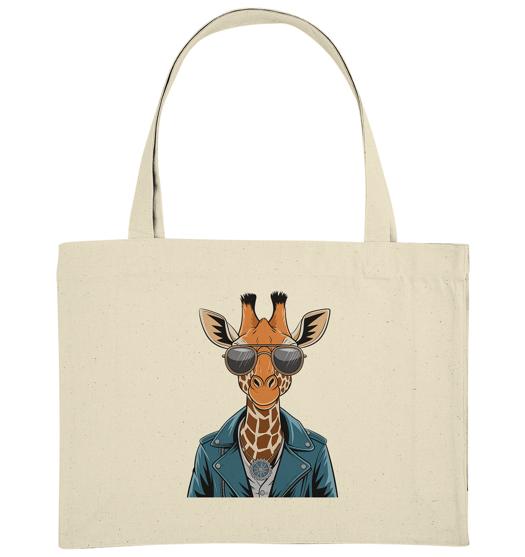 Giraffe Steampunk - Organic Shopping-Bag
