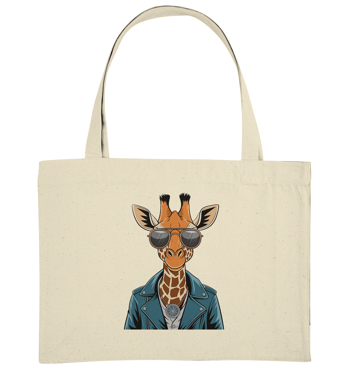 Giraffe Steampunk - Organic Shopping-Bag