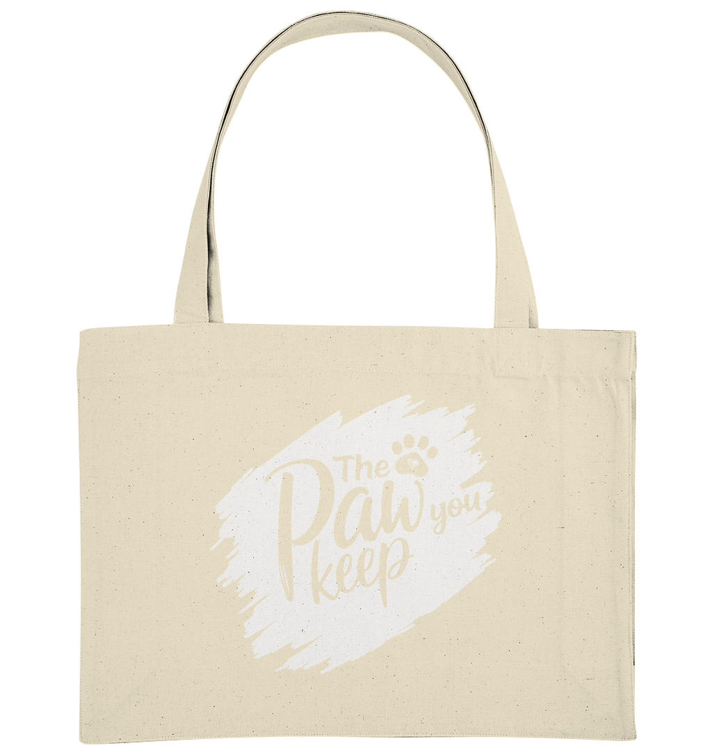 The Paw You Keep - Organic Shopping-Bag