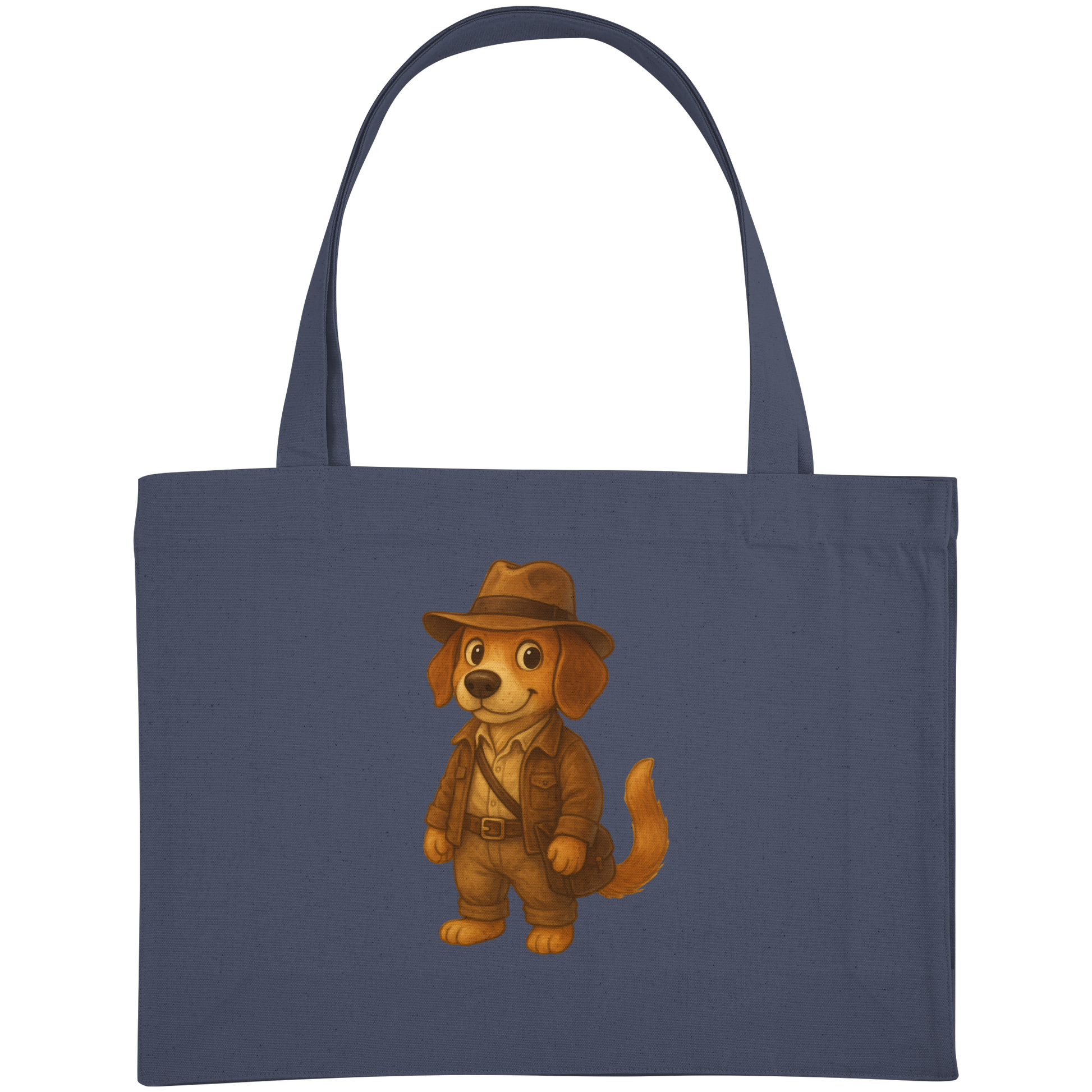 Abenteurer Hunde Cartoon  - Organic Shopping-Bag