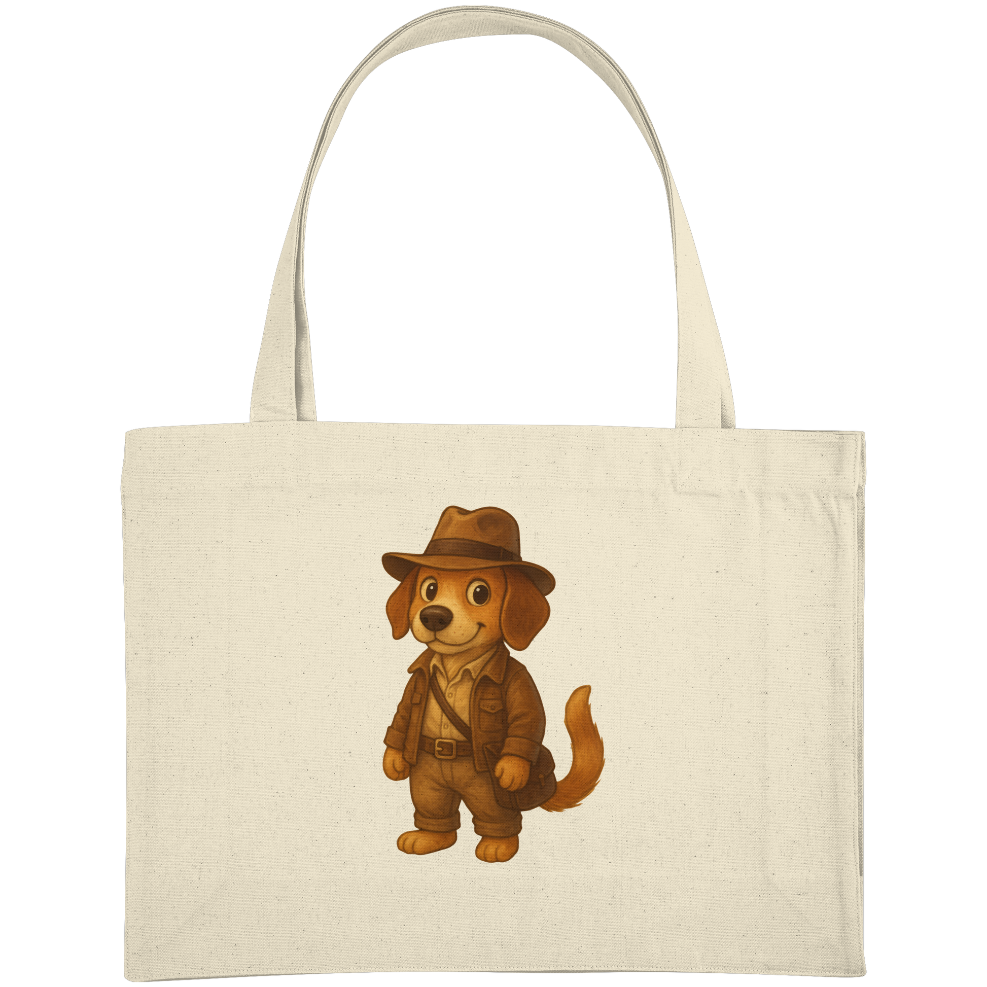 Abenteurer Hunde Cartoon  - Organic Shopping-Bag