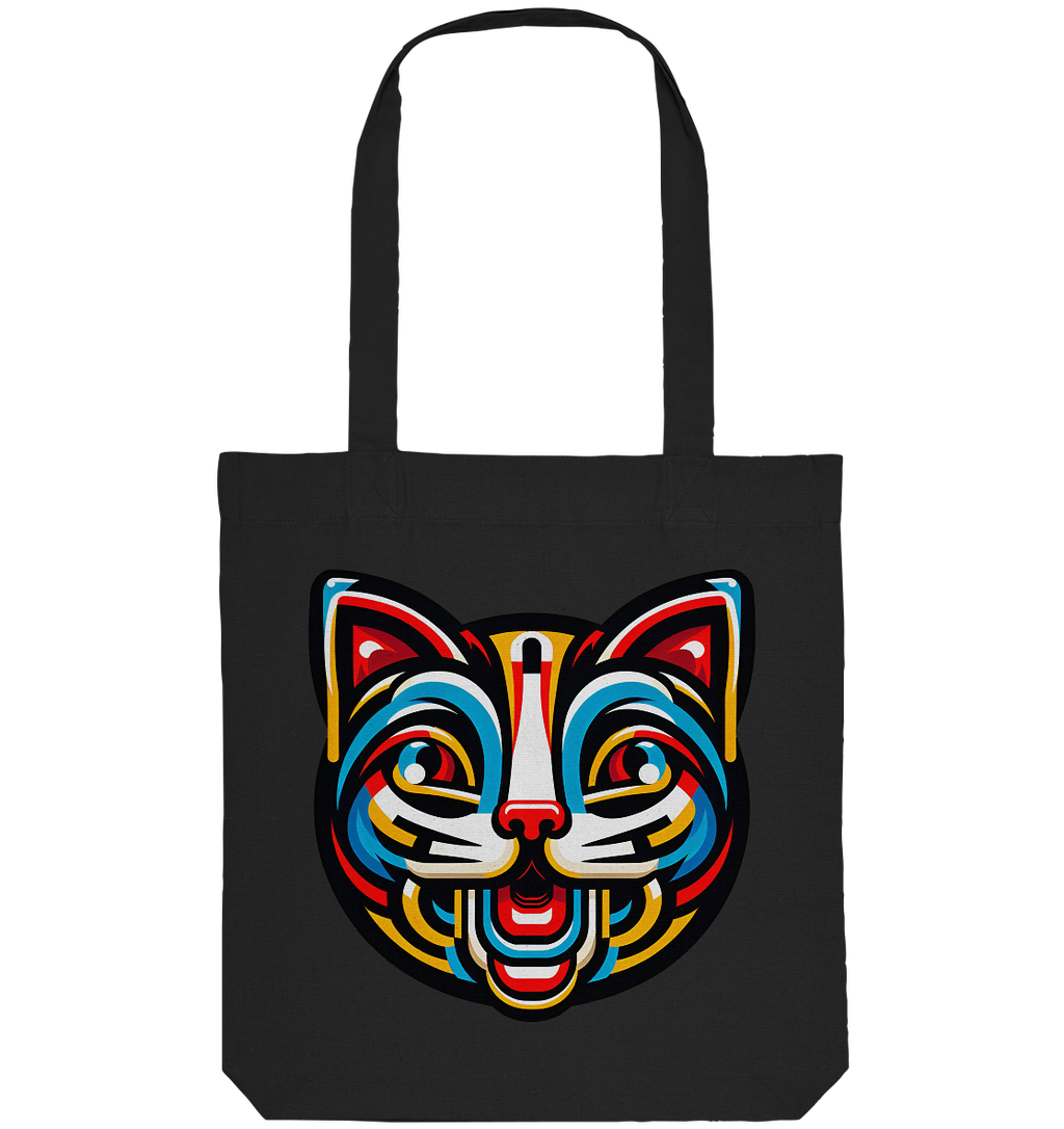 Pop Art Katze  - Organic Tote-Bag