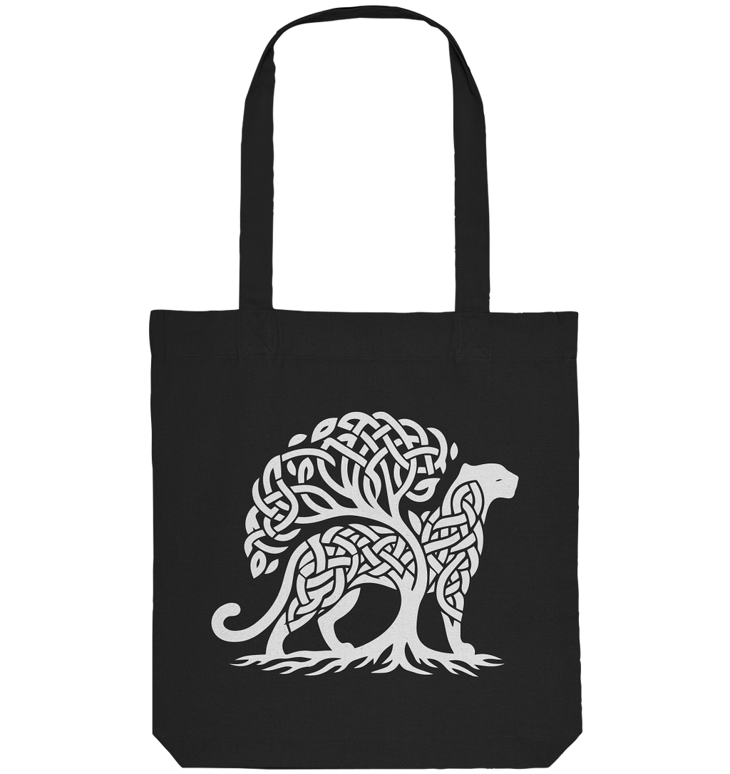 Keltischer Lebensbaum Panther - Organic Tote-Bag