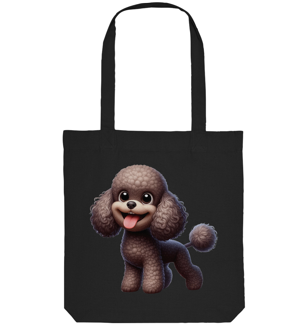 Pudel Comic - personalisierbar - Organic Tote-Bag