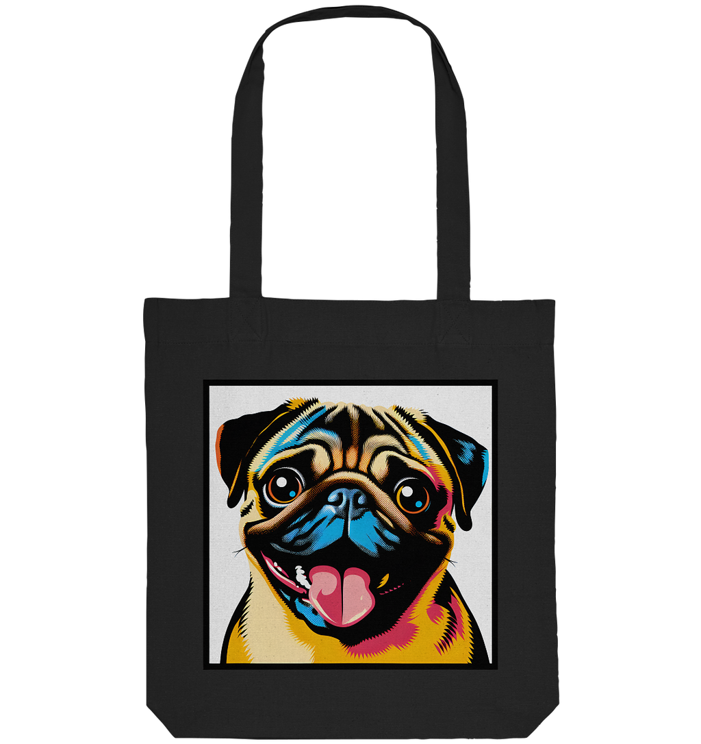 Mops Pop Art - Organic Tote-Bag