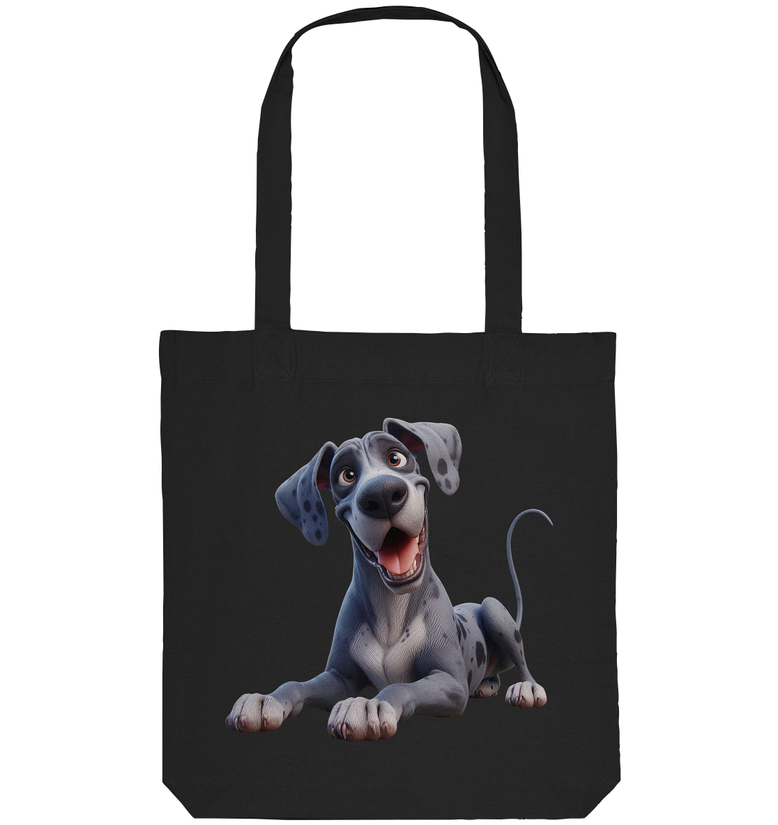 Dänische Dogge - personalisierbar - Organic Tote-Bag