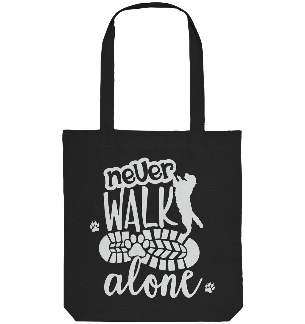 Hundefreunde You never walk alone - personalisierbar - Organic Tote-Bag