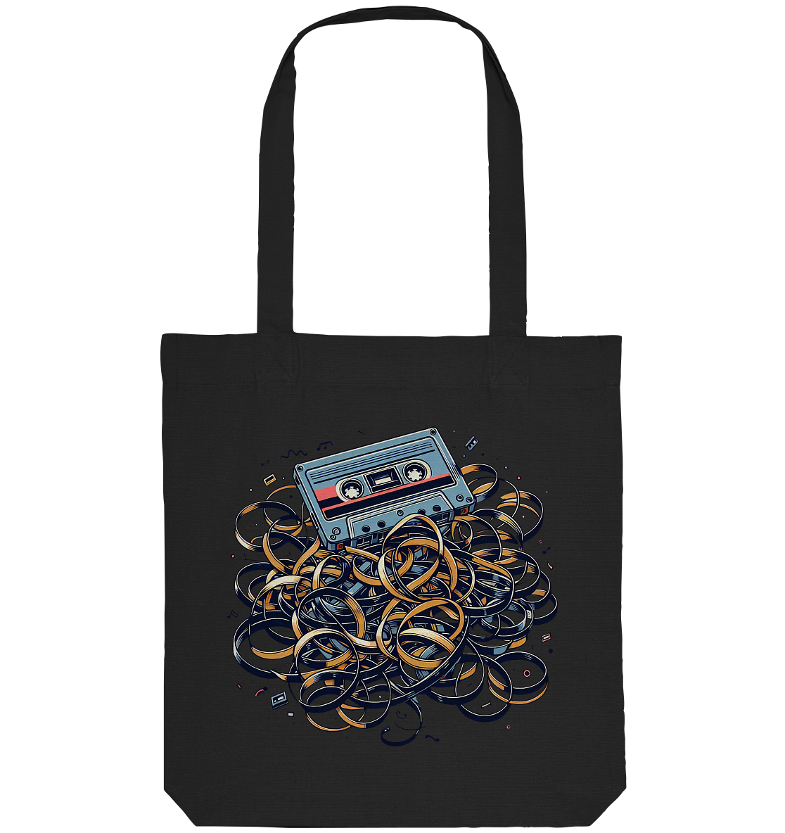 80s Kasettentape - Organic Tote-Bag