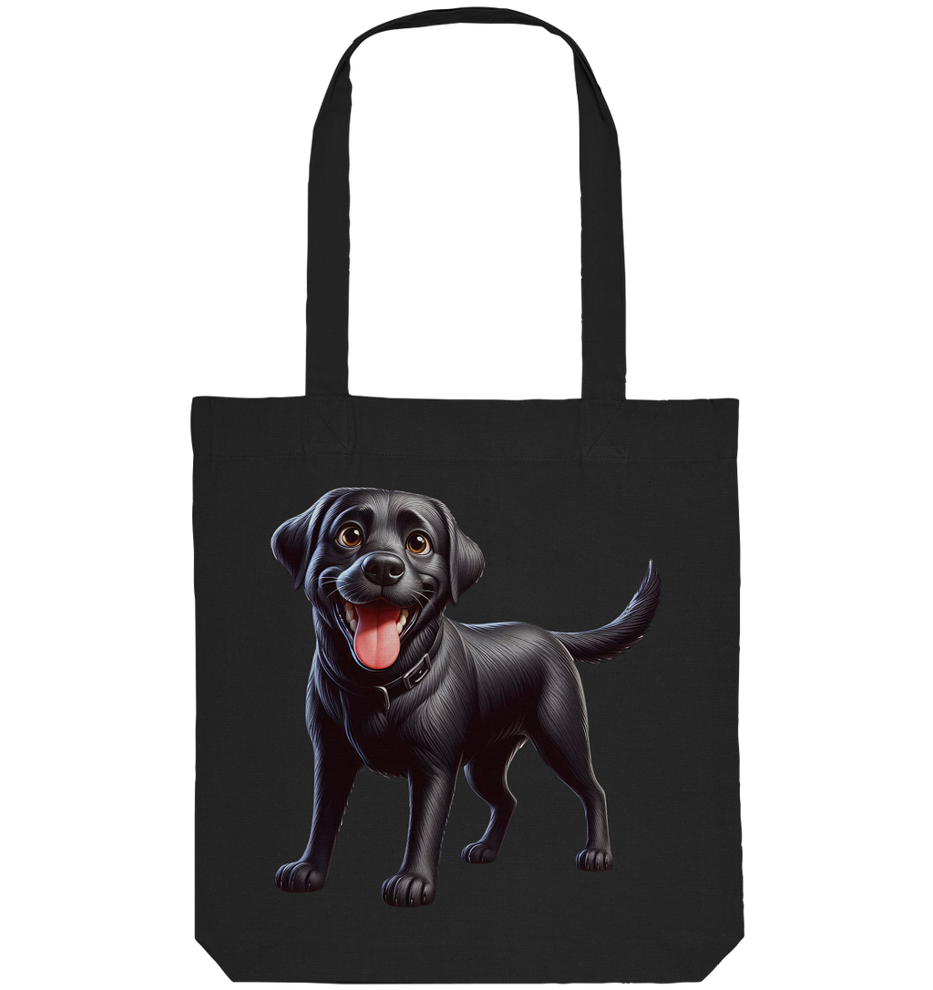 Cartoon Labrador Retreiver - personalisierbar - Organic Tote-Bag