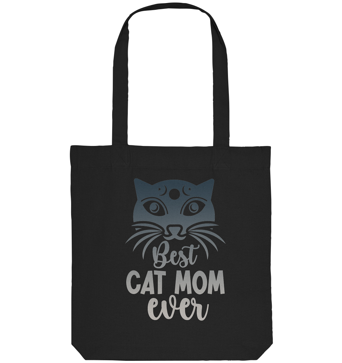 Best Cat Mum ever personalisierbar - Organic Tote-Bag