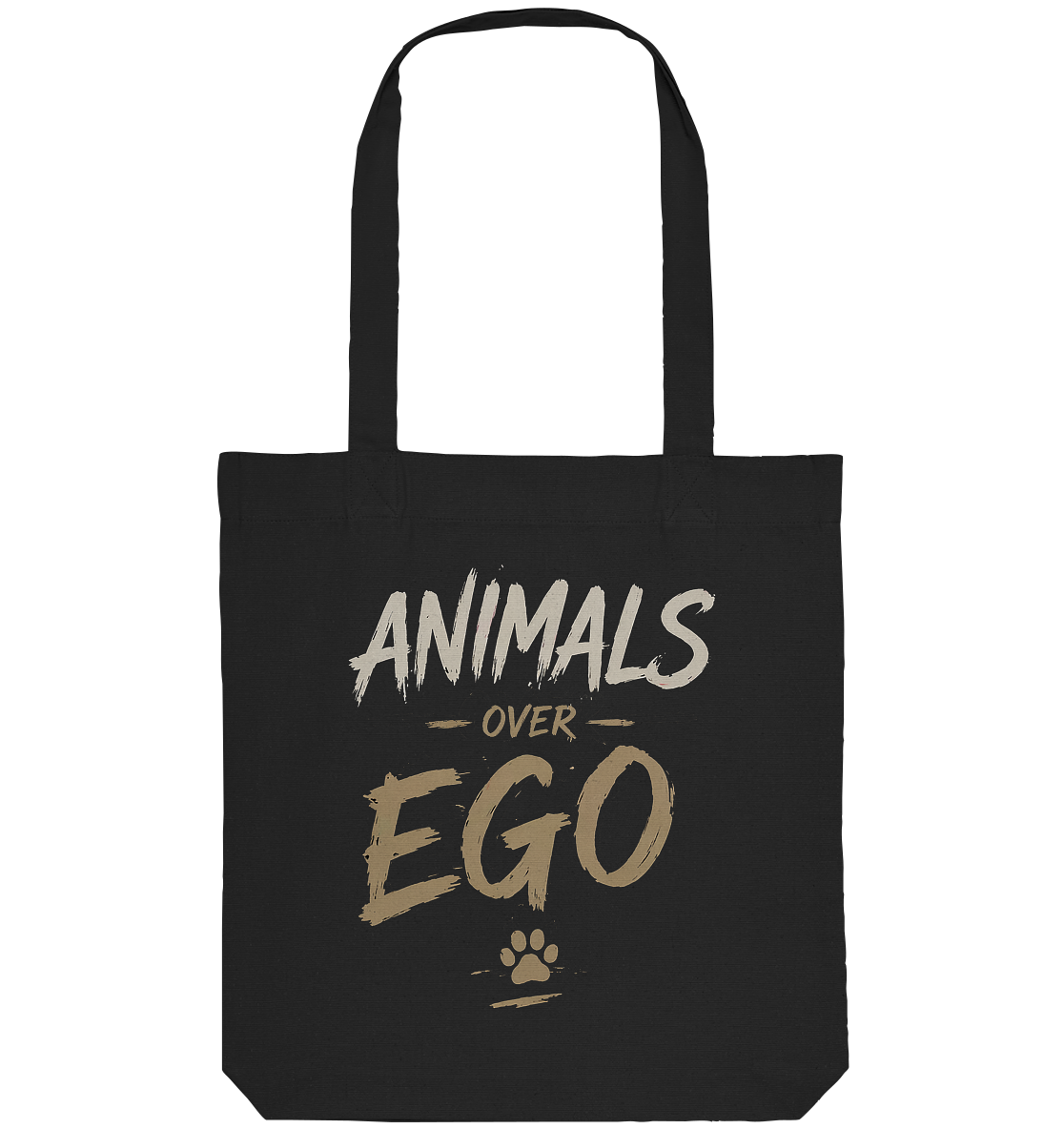 Animals over EGO  - Organic Tote-Bag