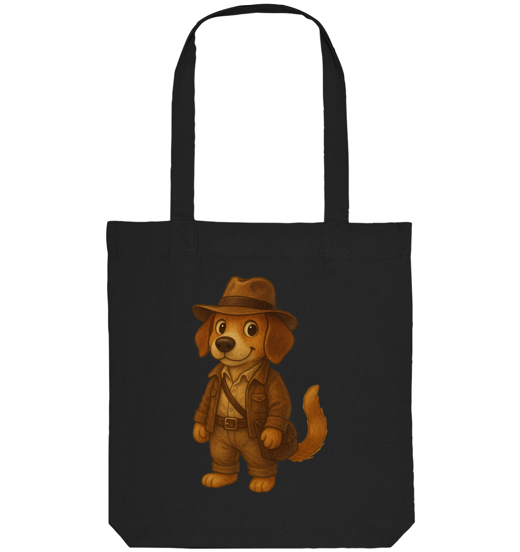 Abenteurer Hunde Cartoon  - Organic Tote-Bag