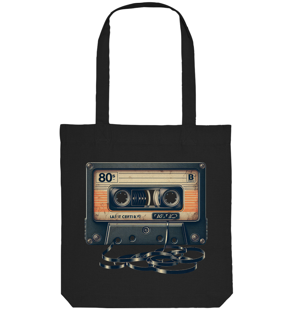80s Kassettentape - Organic Tote-Bag