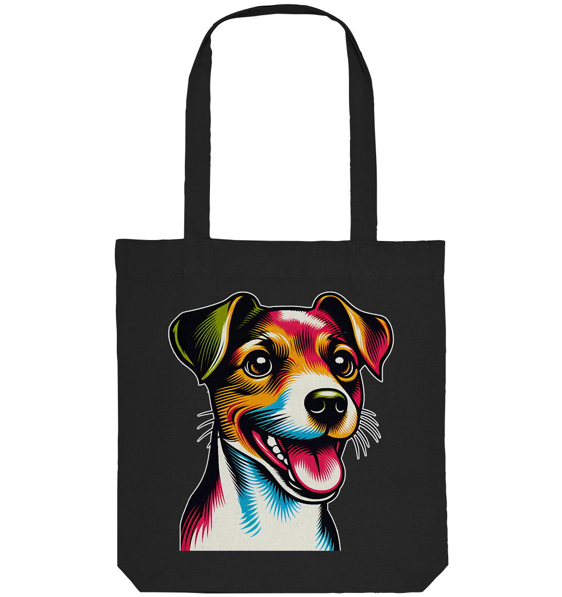Jack Russell Terrier Pop Art - Organic Tote-Bag