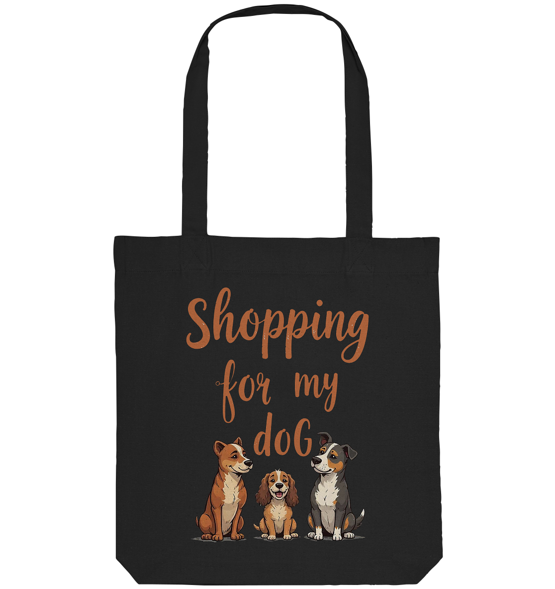 Shopping for my Dog - Organic Tote-Bag