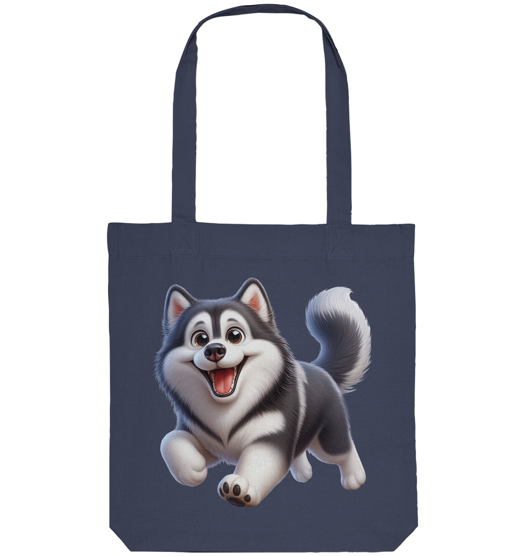 Husky Comic - personalisierbar - Organic Tote-Bag