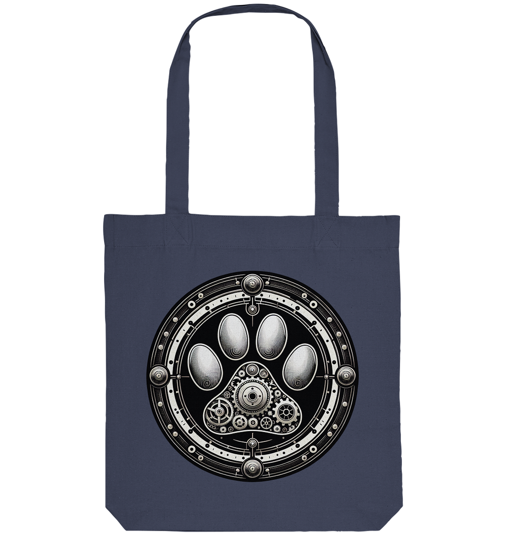 Pfote in Steam Punk Design - Organic Tote-Bag