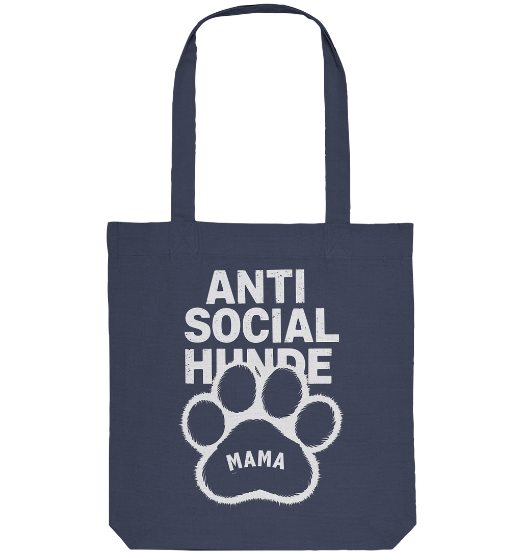 Anti Social Hunde Mama - Organic Tote-Bag