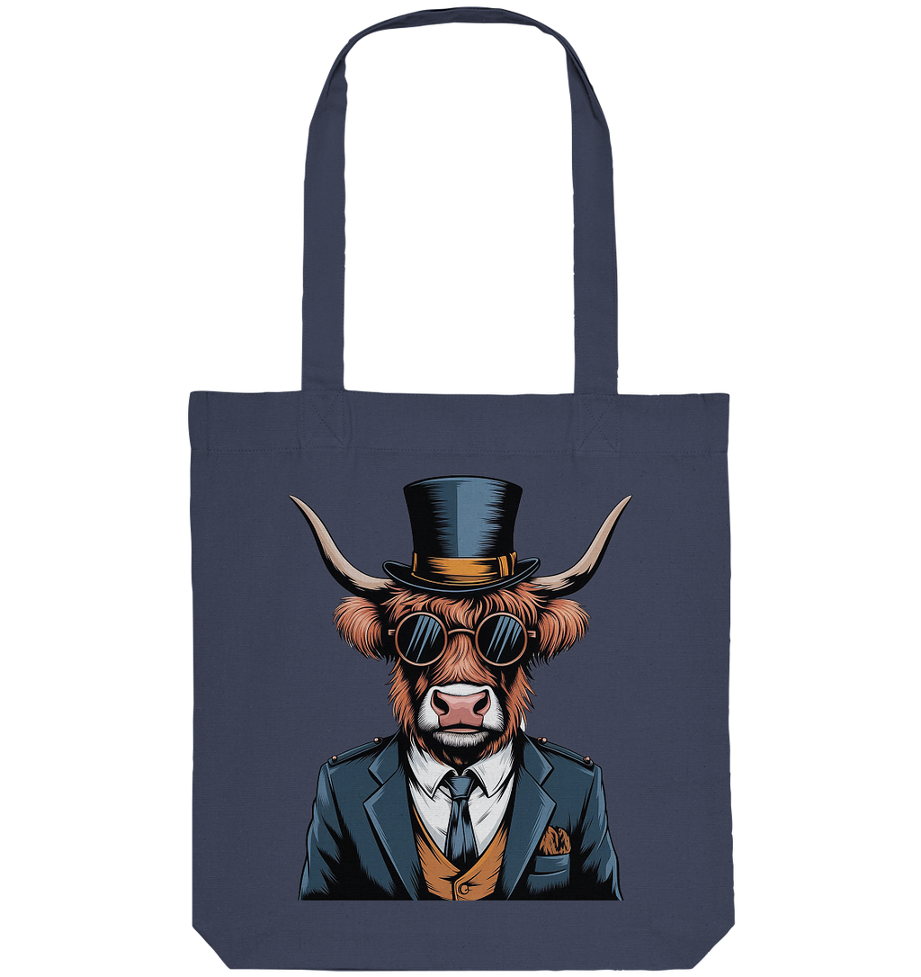 Highland Cow Steampunk - Organic Tote-Bag