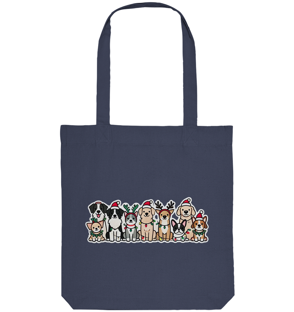 Weihnachten, Christmas Hunde - Organic Tote-Bag